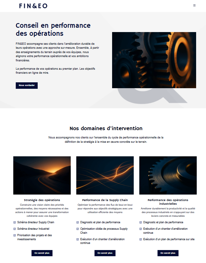 Finneo Conseil — Finneo Conseil